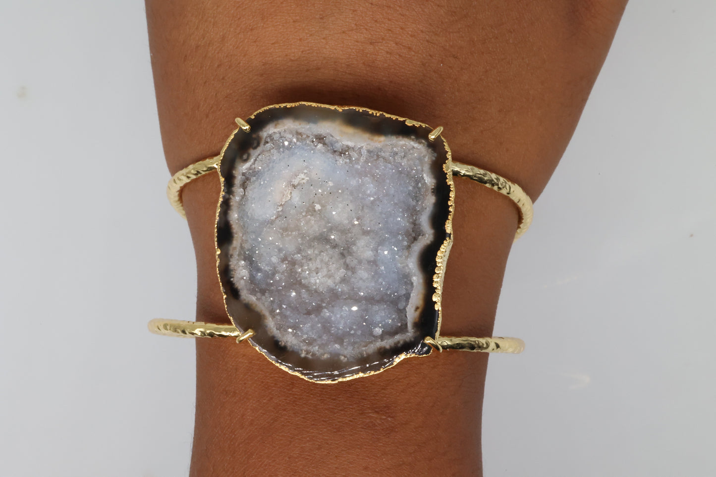 Angela Cuff Bracelet Geode