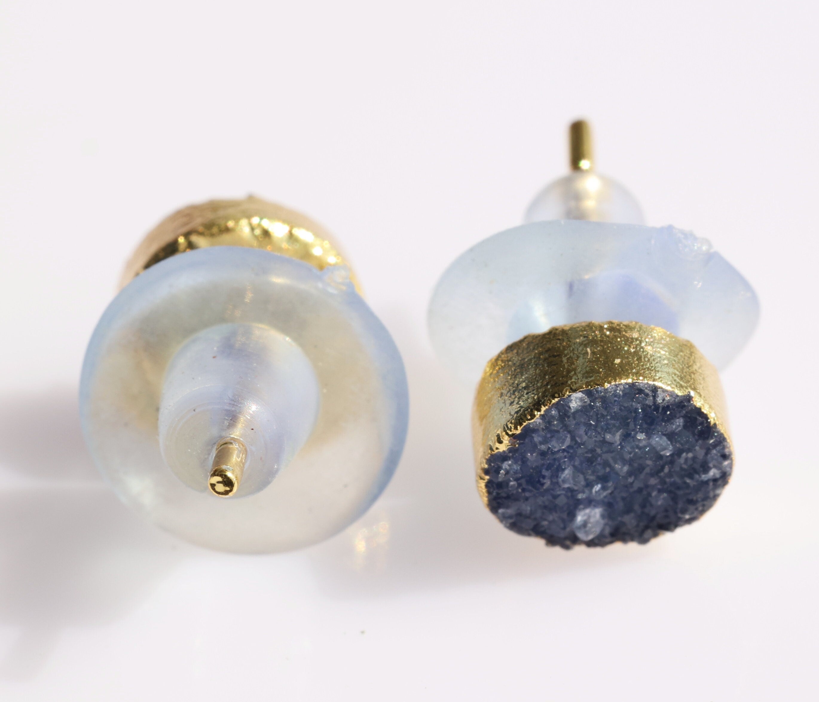 Druzy Earring,Crystal Earring,Gemstone Earring,Round Earring,Agate Earring,Druzy Jewelry,Gift For Her,Earring For Her,10MM,Wholesale - Meena Design