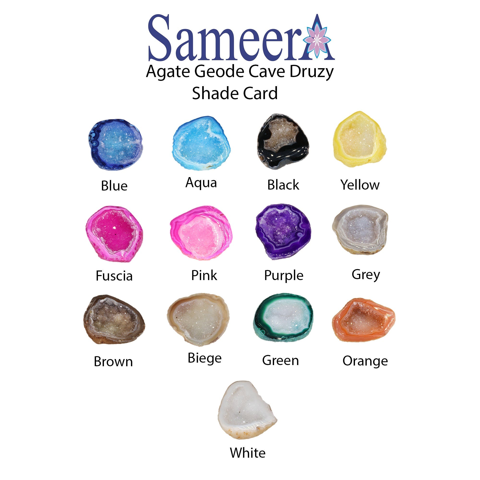 Gemstone Supply Handpicked Geodes, Geode Slice, Agate Slice