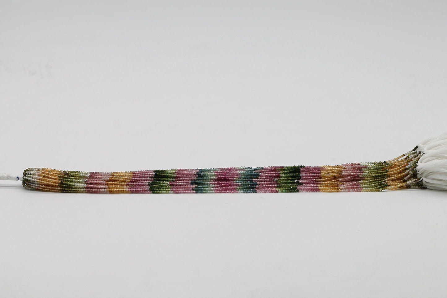 Lines Multi Tourmaline Beads Size 2 mm - Meena Design
