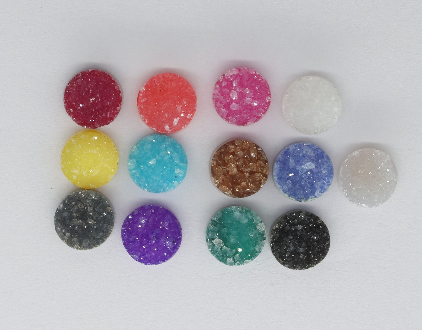 Natural Agate Druzy Stones - Meena Design