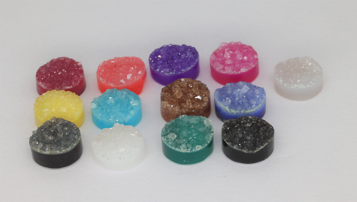 Natural Agate Druzy Stones - Meena Design