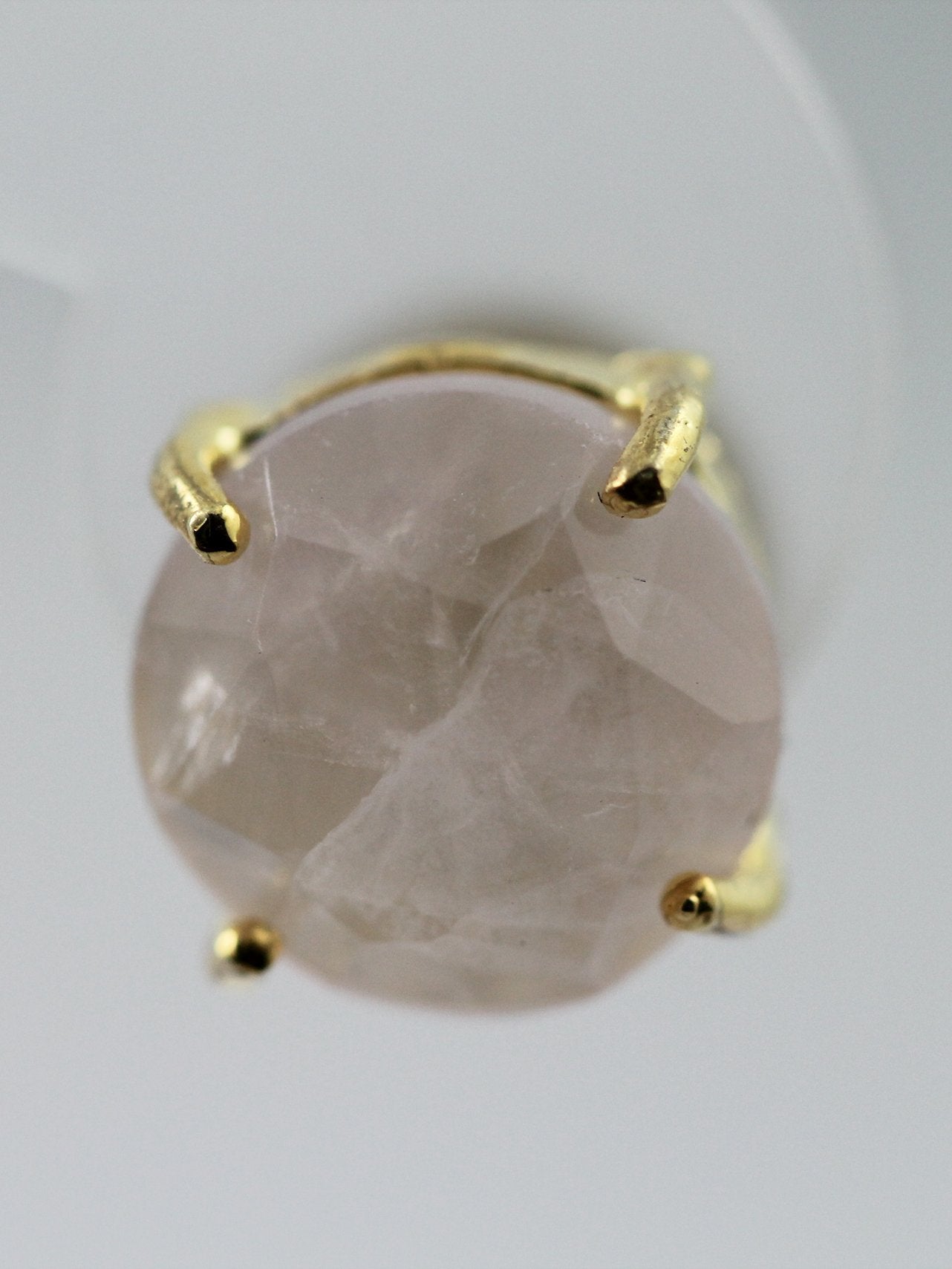 rose quartz earrings, studs,rose quartz stud earrings,rose quartz earrings stud,stud earrings,rose quartz studs,stud earrings for women - Meena Design