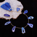 Elegant Pink Agate Geode Necklace for Boho Style Lovers