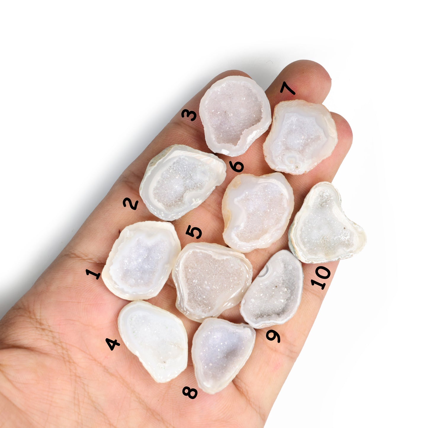 Geode druzy stone***You can Order Exact Piece as in Photos***