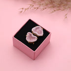 Geode Ear post Edged