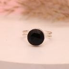 black onyx ring