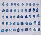 Geode Stones (Pendant) by Selection 25 - 30 mm Aqua For Making Pendant Jewelry