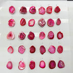 Light Pink Geode Stones for Rings (20–25 mm) – Natural Crystal Centers for Jewelry Making – Exact Piece Shown in Photo