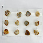 Geode Rings stone by Selection 15 - 25 MM Beige