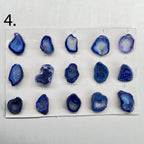 Geode Rings stone by Selection 20-30 MM Blue