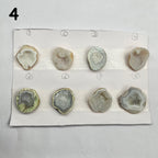 Geode Pendant stone by Selection 25 - 35MM gray