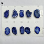 Geode Pendant stone by Selection 25 - 35MM Blue
