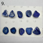 Geode Pendant stone by Selection 25 - 35MM Blue