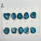 Geode Pendant stone by Selection 20-30 MM Aqua