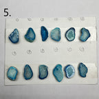 Geode Pendant stone by Selection 20-30 MM Aqua