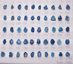 Geode Stones (Pendant) by Selection 20 -25 mm Aqua For Making Pendant Jewelry