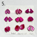 Geode Pairs by Selection 20- 25MM Pink
