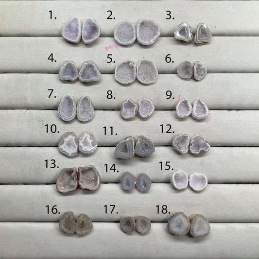 Anokha Kleine Geoden-Statement-Ringe, 15–25 mm, unbegrenztes Funkeln im Leben!!