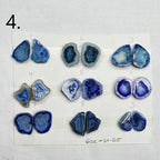 Geode Pairs by Selection 20- 25MM Blue