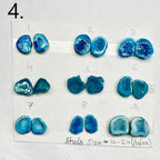 Geode Pairs (Pendant) by Selection 10-20mm Aqua