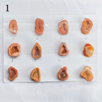 Geode Rings stone by Selection 15 - 25 MM Orange