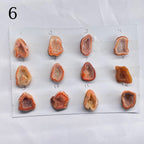 Geode Rings stone by Selection 15 - 25 MM Orange