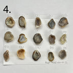 Geode Pendant stone by Selection 20 - 25MM Beige