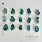 Geode Pendant stone by Selection 20 - 25MM Green