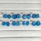 Geode Pairs (Stud) by Selection 10-25mm Aqua
