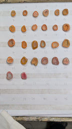 Natural Orange Geode Crystal Stones 10–20mm – Handpicked Geodes for Ring, Crystal Lovers | Get Exact Piece Shown in the Picture