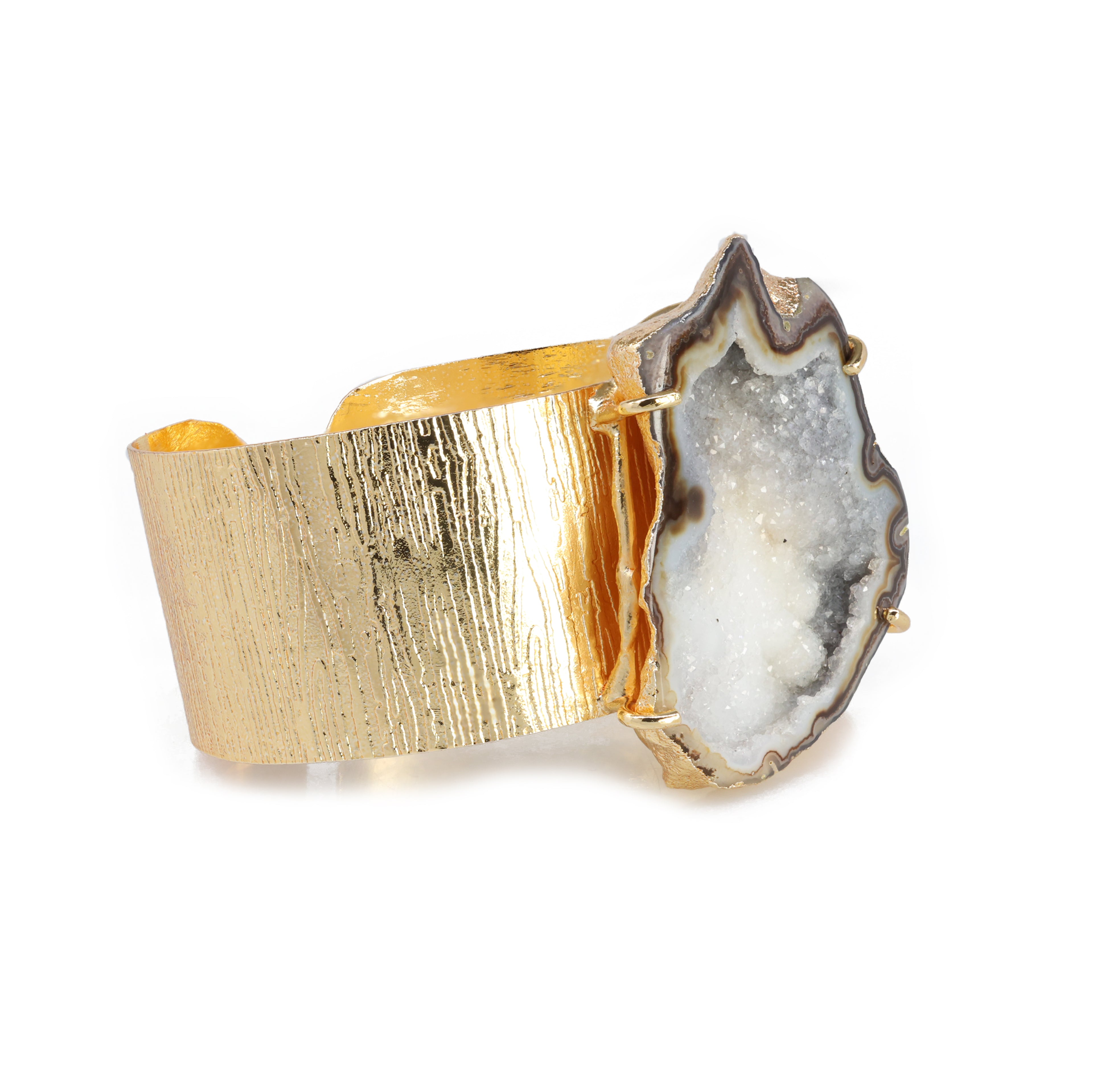 Bracelet Cuff Anokha Air Geode