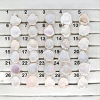 Geode Rings stone by Selection 20- 25mm White