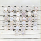 Geode Rings stone by Selection 20- 25mm White