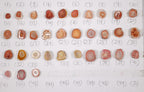 Geode Rings stone by Selection 10-20mm Orange For Making Rings