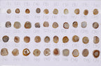 Geode Rings stone by Selection  10-20mm Beige For Rings Making