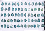 Geode Stones (Pendant) by Selection 25-30 mm Green For Making Pendant Jewelry