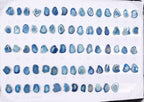 Geode Stones (Pendant) by Selection 20-25 mm Aqua For Making Pendant Jewelry
