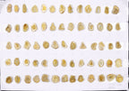 Geode Stones (Pendant) by Selection 20-25 mm Yellow For Making Pendant Jewelry