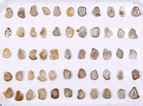 Geode Stones ( Pendant ) by Selection 25 - 30 mm Beige For Making Jewelry My Store