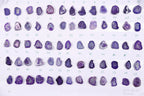 Geode Stones (Pendant) by Selection 20-25 mm Purple For Making Pendant Jewelry