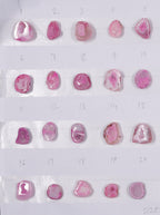Geode stone by Selection  10-20 mm Light Pink Color geodes