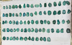 Geode Stones (Pendant) by Selection 20-25 mm Green For Making Pendant Jewelry