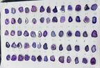Geode Stones (Pendant) by Selection 20-25 mm Purple For Making Pendant Jewelry