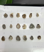 Geode Rings stone by Selection  10-20 mm Light Brown Color For Rings