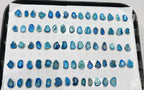 Geode Stones (Pendant) by Selection 20-25 mm Aqua For Making Pendant Jewelry