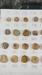 Geode Rings stone by Selection  10-20mm Beige For Rings Making