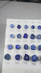 Geode Rings stone by Selection 10-20mm Blue For Making Rings