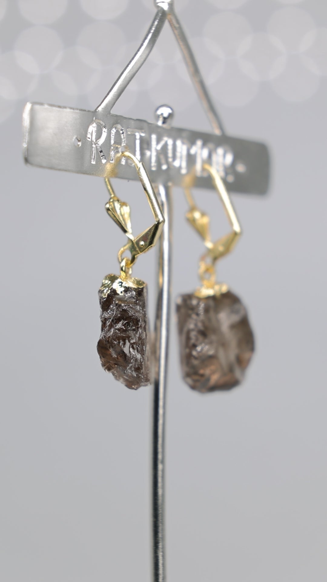 Ohrring-Großhändler für Rohedelstein-Schmuck, Geburtssteine