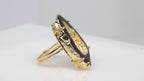 Elegance Geode Druzy Slice Ring, Wholesale Store & Gem Show Supply